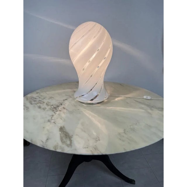 Large Murano Glass Table Lamp, Italy, 1970s For Sale - Image 3 of 8