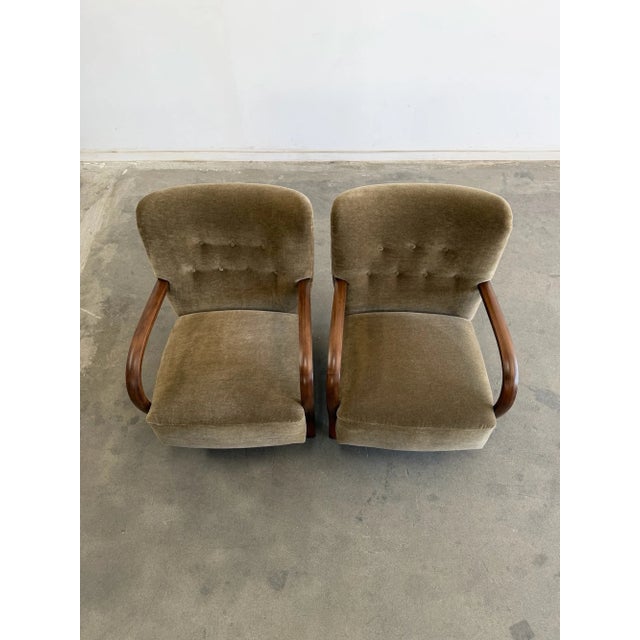 Made to Order: Jacques Lounge Chairs - Pair For Sale - Image 14 of 18