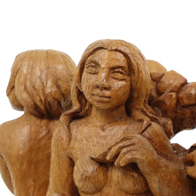 Edgard Fonteyne, Female Nude, 1990s, Oak For Sale - Image 9 of 15