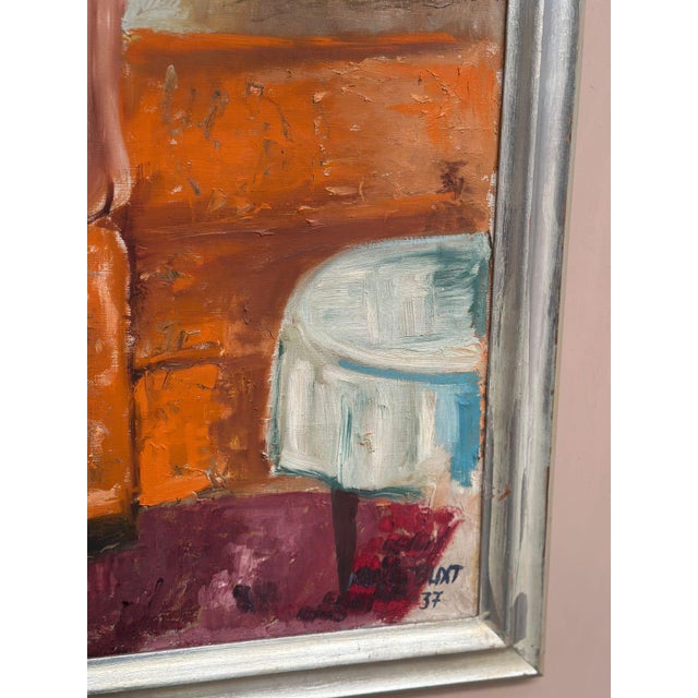 Carl Magnus Lindqvist, Summer Cottage, 1960s, Oil on Canvas, Framed For Sale - Image 16 of 18