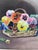 1960s Vintage Original Flower Oil Painting, Framed Floral Still Life Art For Sale - Image 5 of 8