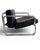 Rodney Kinsman Leather and Chrome T2 Armchairs by Rodney Kinsman for Omk, 1969, Set of 2 For Sale - Image 4 of 12