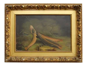 Late 19th Century G. Albert Knapp Trout Painting