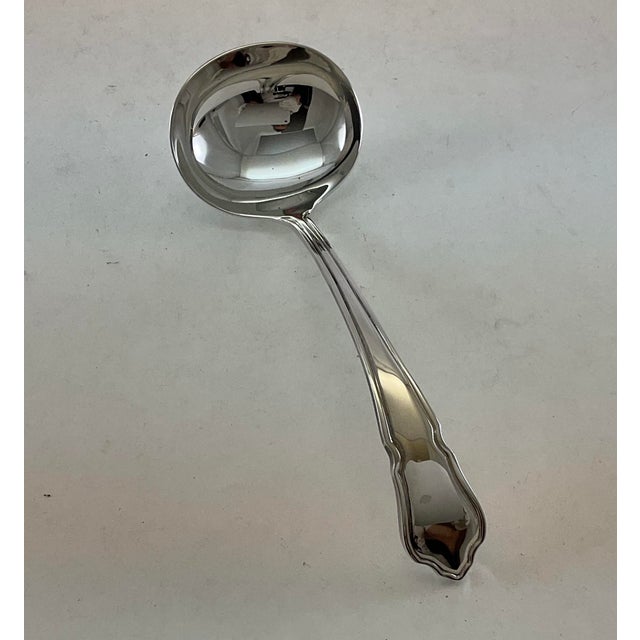 1980s Silver Partial Cutlery Set of 89 Pieces With Storage Dubarry For Sale - Image 17 of 18