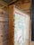 Brown Vintage Florida Map Tablecloth Custom Framed With Tortoise Rattan and Grasscloth For Sale - Image 8 of 12