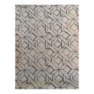 China Seas Parquetry Blue Turquoise Fabric 6280-03 2 1/2 Yards For Sale