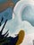 Cerulean “Nosey Neighbors” a Swan Painting by LWren Walraven For Sale - Image 8 of 14