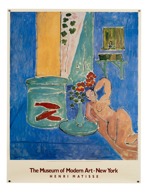 Henri Matisse at the Museum of Modern Exhibition Poster, 1987