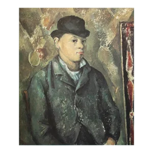 1977 After Paul Cezanne "The Artist's Son, Paul", Large Full Color Print