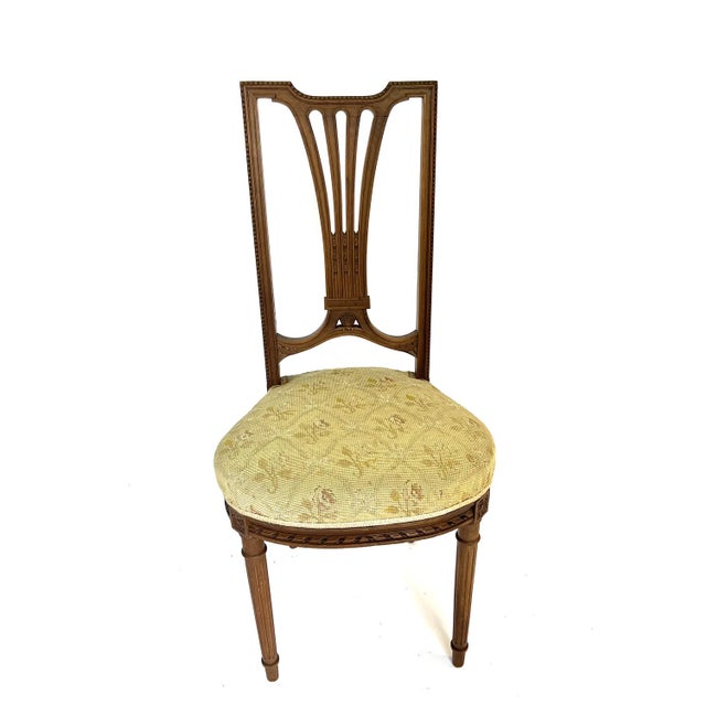 Set of Louis XVI Style Side Chairs, France, 1930s For Sale - Image 3 of 15