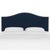 Give your interior a lift with the Headboard. Featuring the delicate curves of a classic camelback design, with subtle...