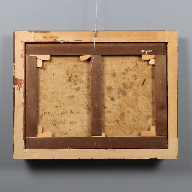 Paolo Grilli, Still Life, Oil on Canvas, Framed For Sale - Image 10 of 12