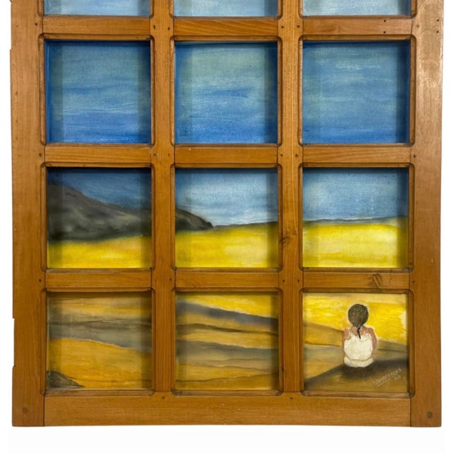 1980s Ivan Patricio Santander Baquero 1988 Mixed Media For Sale - Image 5 of 11