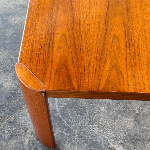 Wood Mid-Century Teak Coffee Table, 1970s For Sale - Image 7 of 9