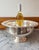 Silver Vintage Silver Plate Punch Bowl and Ladle For Sale - Image 8 of 9