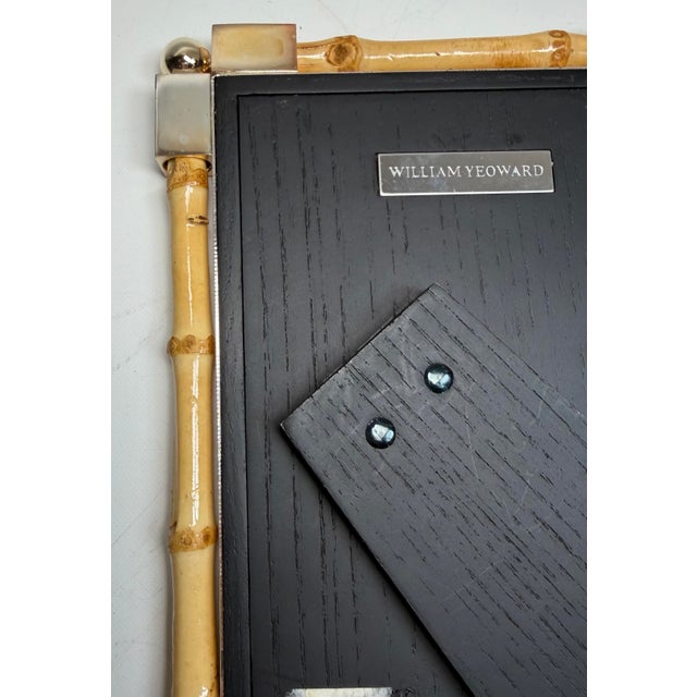 William Yeoward William Yeoward Crystal Classic Bamboo Frame 5 X 7 For Sale - Image 4 of 10