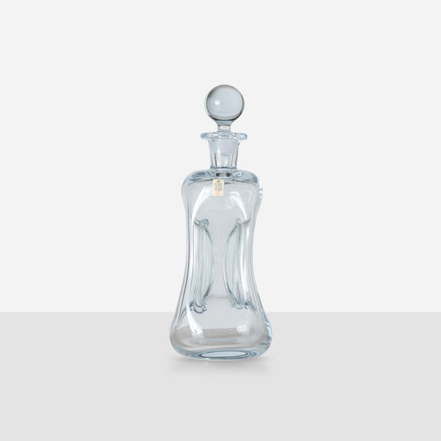 Holmegaard 1960s Kluk Kluk Decanter by Jacob Bang for Holmegaard For Sale - Image 4 of 10