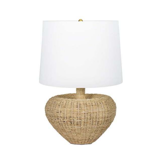 2020s Avery Rattan Table Lamp For Sale - Image 5 of 5