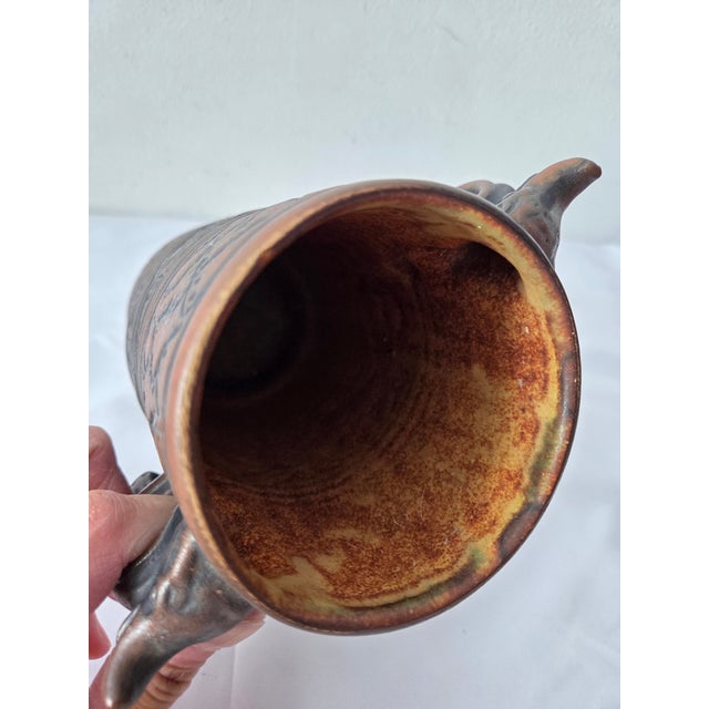 N506548 Vase in Yellow Ceramic from Jasba, West Germany, 1960s, in Very Good conditions. Designed 1960 to 1969 This piece...