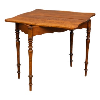 Biedermeier Gaming Table in Walnut, Mid-19th Century For Sale