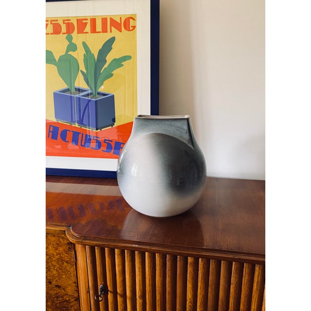 Mid-Century Modern Spherical Gres Vase, Franco Bucci Italy Ca. 1970 For Sale - Image 11 of 12