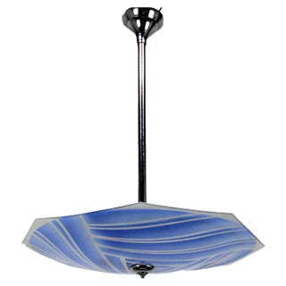 Art Deco Lamp by Loys Lucha For Sale