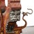 Arts and Crafts Sicilian Polychromed Wood & Iron Glass Top Oxcart Cocktail Table For Sale - Image 17 of 18