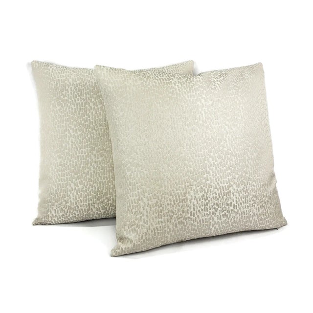 From Pindler is Odessa in the color Eggshell pillow cover. Odessa is a multipurpose design. Odessa is a small-scale...