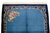 1980s Handmade Rug Blue Turkish Rug - 6'6" X 9'1" For Sale - Image 10 of 18