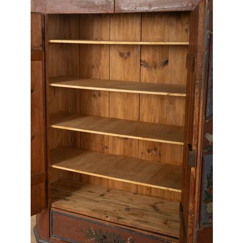 Antique Farmhouse Display Cabinet For Sale - Image 5 of 9