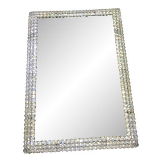 Authentic 1960/1970 Palwa Illuminated Crystal Mirror (22x16) For Sale