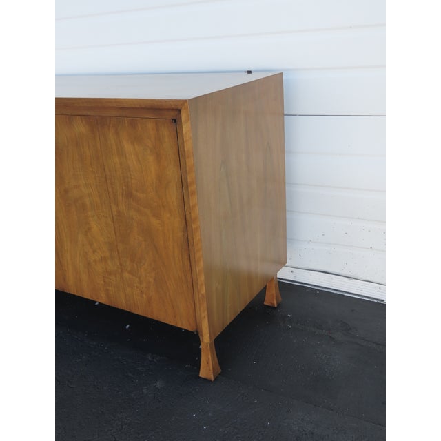 John Widdicomb Mid Century Two Part Sideboard Display Shelves Bookcase 6417 For Sale - Image 16 of 18