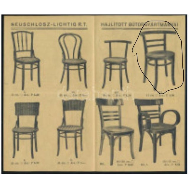 Light Bistro Chairs in Bentwood in the style of Thonet, 1920, Set of 3, in Flawless conditions. Designed 1920 to 1949 This...