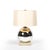 Mid 20th Century Modernist Mercury Glass Table Lamps With Leather Wrapped Bases by Lorin Marsh For Sale - Image 5 of 17