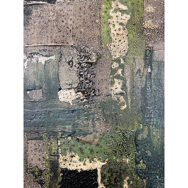 Wood Original Abstract Painting by J. Kent Martin For Sale - Image 7 of 9