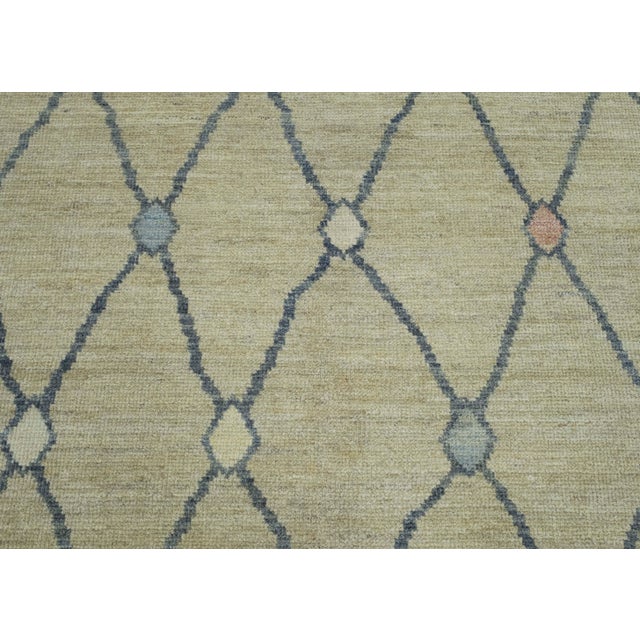 Turkish Oushak Rug 9'2" x 13'1" #18667 For Sale In Houston - Image 6 of 8