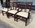 Chippendale Late 20th Century Set of 6 Mahogany Chippendale-Style Dining Chairs For Sale - Image 3 of 16