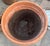 1940s Large Vintage Italian Style Terracotta Garden Planter With Aged Patina For Sale - Image 5 of 10