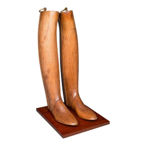 Antique Bootmaker’s Display, English, Beech, Riding Boot Stretcher, Edwardian