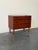 1960s Mid Century Danish Teak 3 Drawer Chest – Vintage Scandinavian Small Dresser on Tapered Legs For Sale - Image 4 of 10