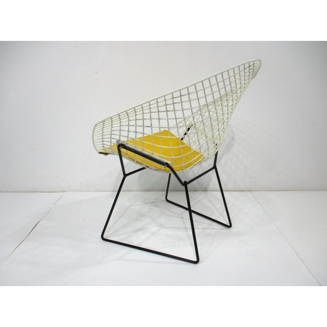 Harry Bertoia Wire Diamond Lounge Chair for Knoll (B) For Sale In Cincinnati - Image 6 of 11