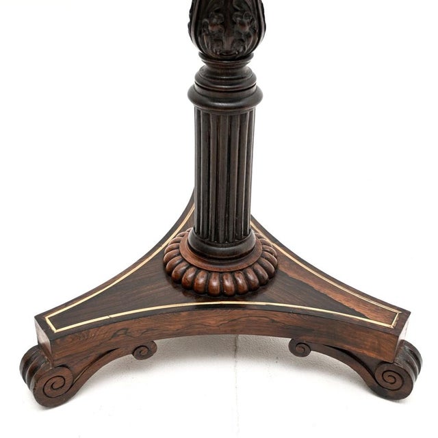 Wood Antique William IV Side Table, 1830s For Sale - Image 7 of 8