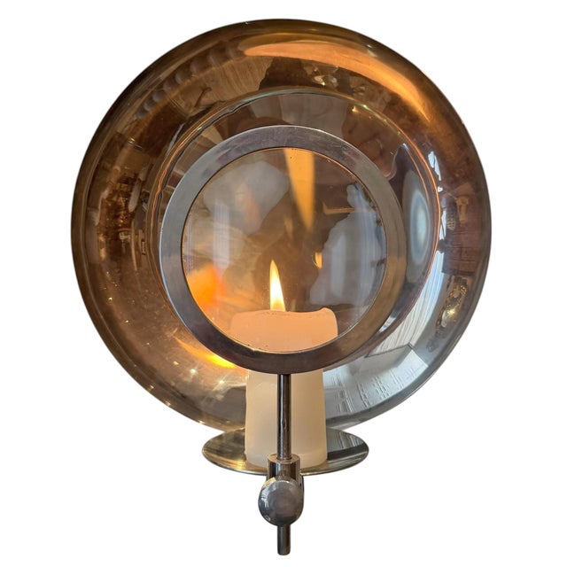 American 19th Century American Parabolic Magnifying Medical Candle Sconce For Sale - Image 3 of 18