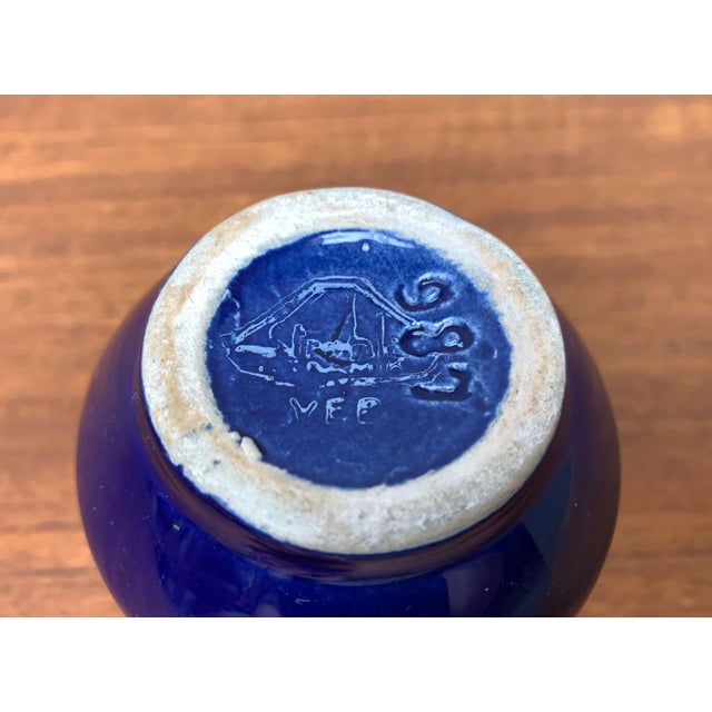 Mid-Century Eastern German GDR Pottery Vase from Strehla Keramik, 1960s For Sale - Image 14 of 15