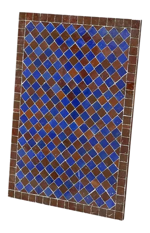 Moroccan Ceramic Tile Rectangle Table Top