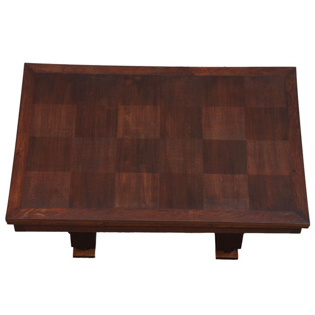 Dining Table in the style of Charles Dudouyt, 1940 For Sale - Image 10 of 11