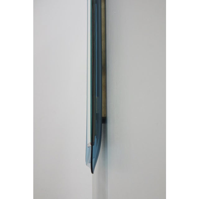 Wood Large Rectangular Mirror by Max Ingrand for Fontana Arte, 1956 For Sale - Image 7 of 14