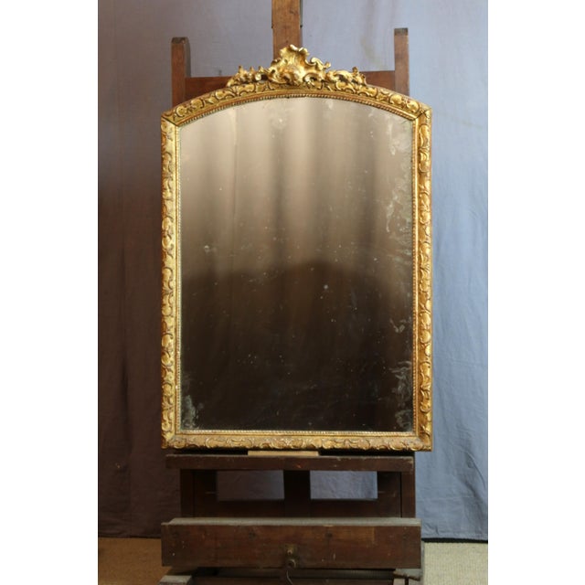 18th Century Gilt Wood Mirror For Sale - Image 3 of 8