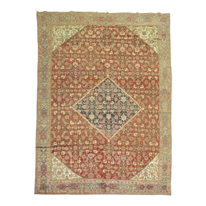 Early 20th Century Antique Persian Mahal Rug 8'9'' X 12'