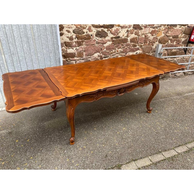 Vintage Louis XV Style Dining Table, 1960s For Sale - Image 3 of 11